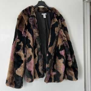 Bar III fur jacket